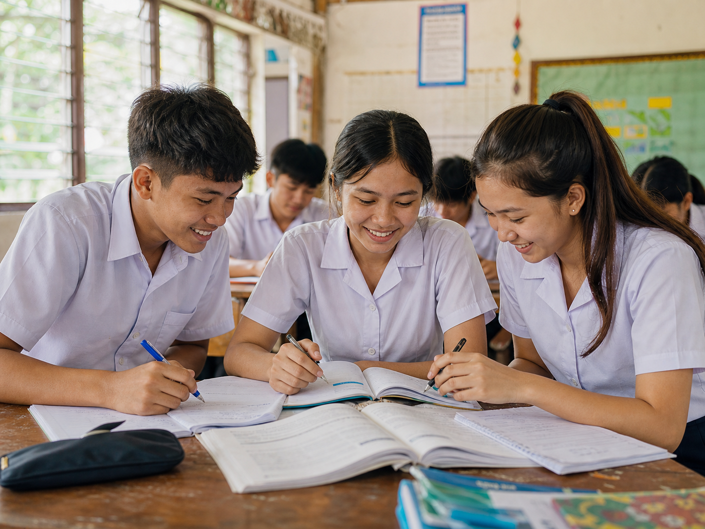 Students supported through scholarships